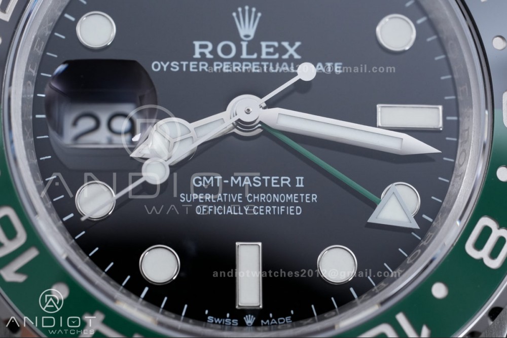 GMT-Master II 126720 VTNR 904L Steel V3 VSF 1:1 Sprite Best Edition Black Dial On Jubilee Bracelet DD3285 V4(Free Sprung) — photo 5