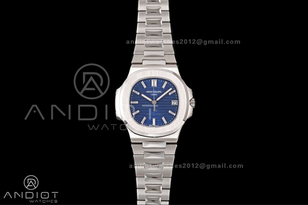 Nautilus 5711 40th Anniversary SS BBF 1:1 Best Edition Blue Dial on SS Bracelet DPB330 Super Clone