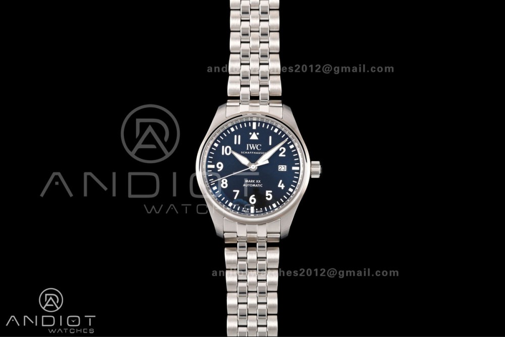 Mark XX MZF 1:1 Best Edition Black Dial on SS Bracelet A2892