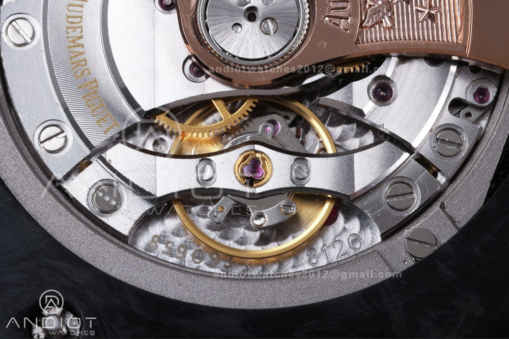Royal Oak Offshore Diver 15706 Forged Carbon JF 1:1 Best Edition SA3120 Super Clone — photo 12
