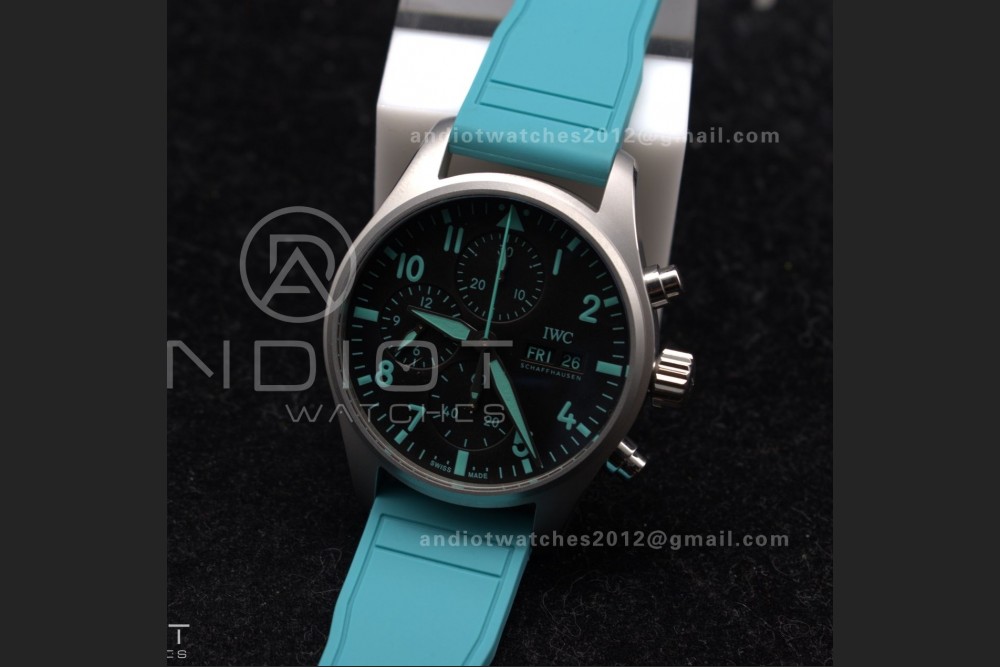 2023 TW Factory Best 1:1 / IWC Chronograph IW388106 Mercedes-AMG Petronas FORMULA ONE TEAM Green