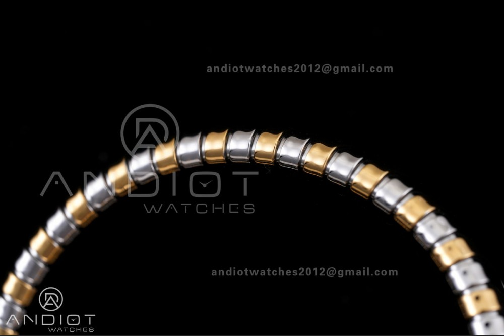 Serpenti 35mm SS/YG BVF 1:1 Best Edition Black Dial on SS/YG Bracelet Ronda Quartz — photo 15