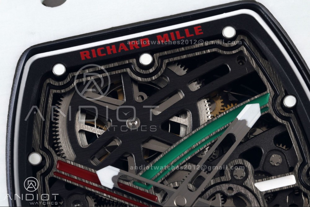 RICH Maker's 1:1 RM67-02 White NTPT UAE Skeleton Dial CRMA7 Super Clone — photo 4