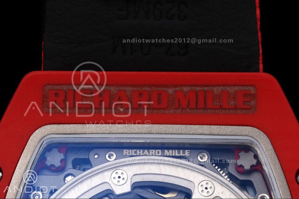RICH Maker's 1:1 RM67-02 Red NTPT Sebastien Buemi Skeleton Dial CRMA7 Super Clone — photo 18