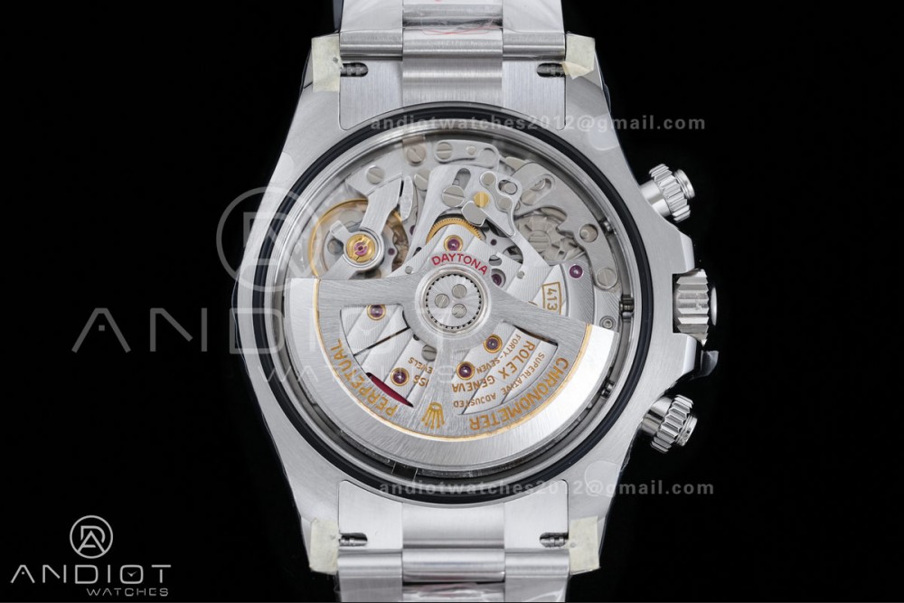 Daytona 126500 RWF 1:1 Best Edition White Dial on SS Bracelet JH4131 Free Sprung — photo 10