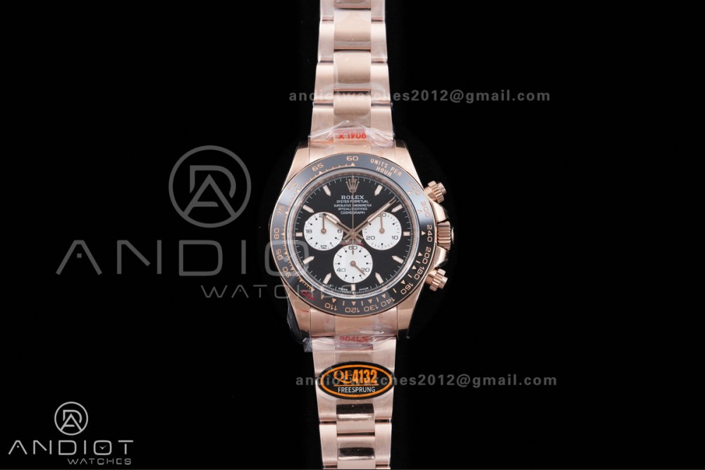 Daytona 126525 LN Le Mans QF 1:1 Best Edition on RG Bracelet JH4132 Free Sprung 198g (Weighted) V13