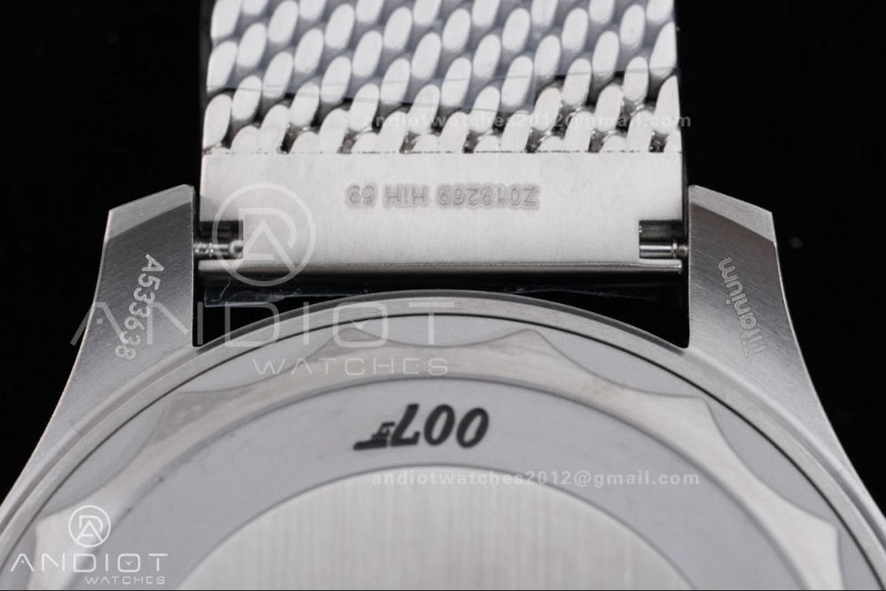 Seamaster 300 "No Time to Die" Limited Edition ORF 1:1 Best Edition on Titanium Mesh Bracelet OR8806 Super Clone — photo 16