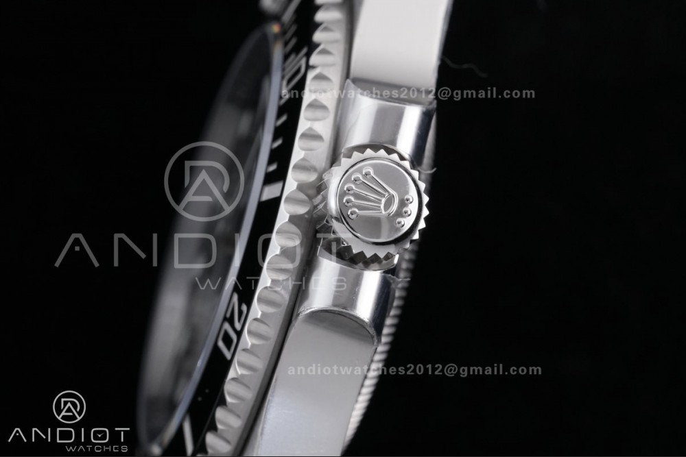 Submariner 41mm 124060 No Date Black Ceramic 904L Steel VSF 1:1 Best Edition VS3230 — photo 15