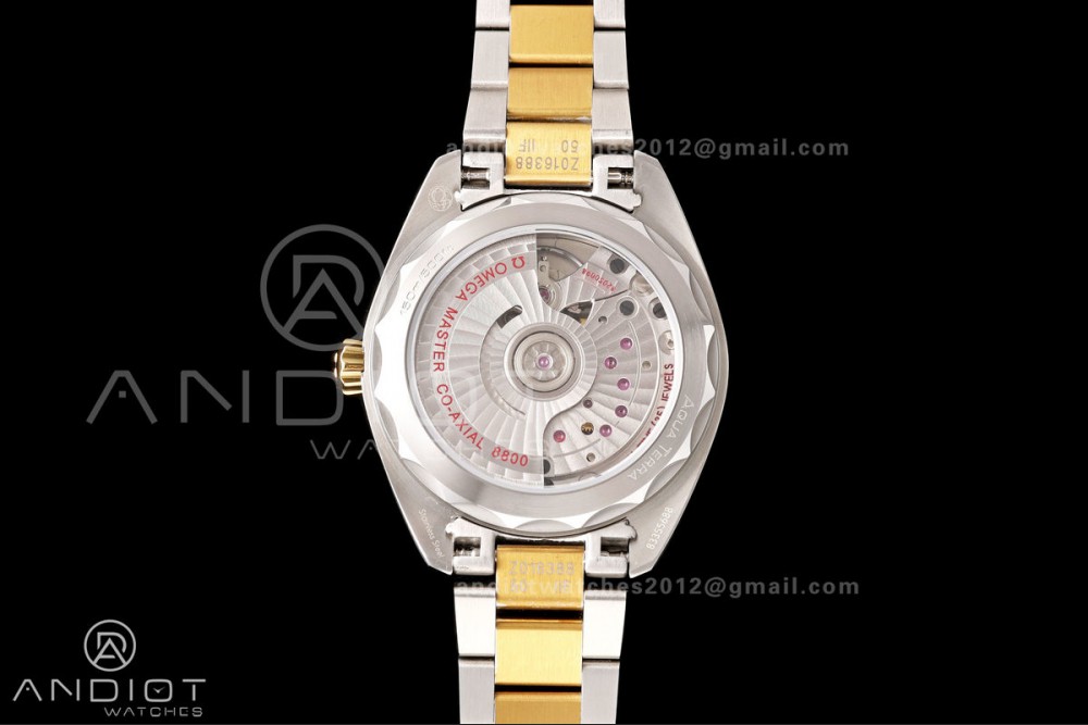 Aqua Terra Shades 34mm SS/YG VRSF Best Edition YG Dial on SS/YG Bracelet A8800 — photo 8