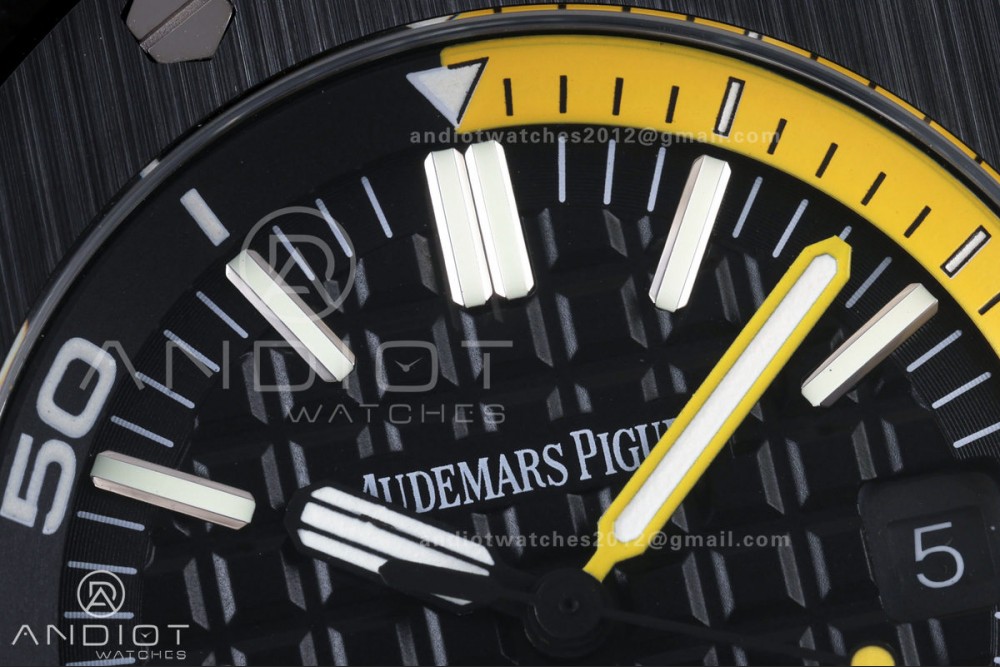 Royal Oak Offshore Diver 15706 Forged Carbon JF 1:1 Best Edition SA3120 Super Clone — photo 4