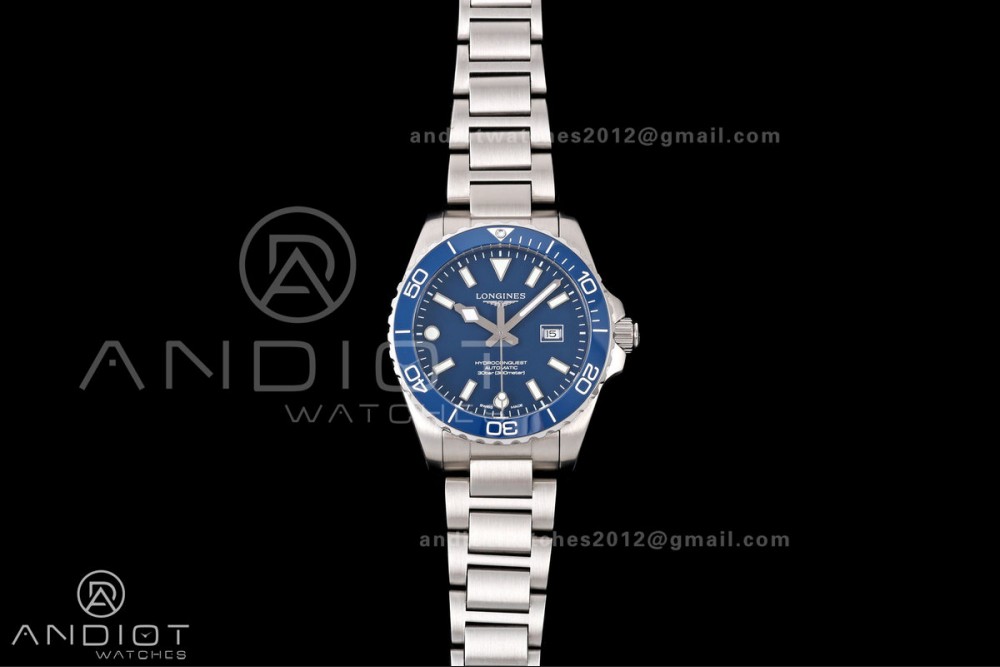HydroConquest SS U8F 1:1 Best Edition Blue Dial on SS Bracelet SA3135