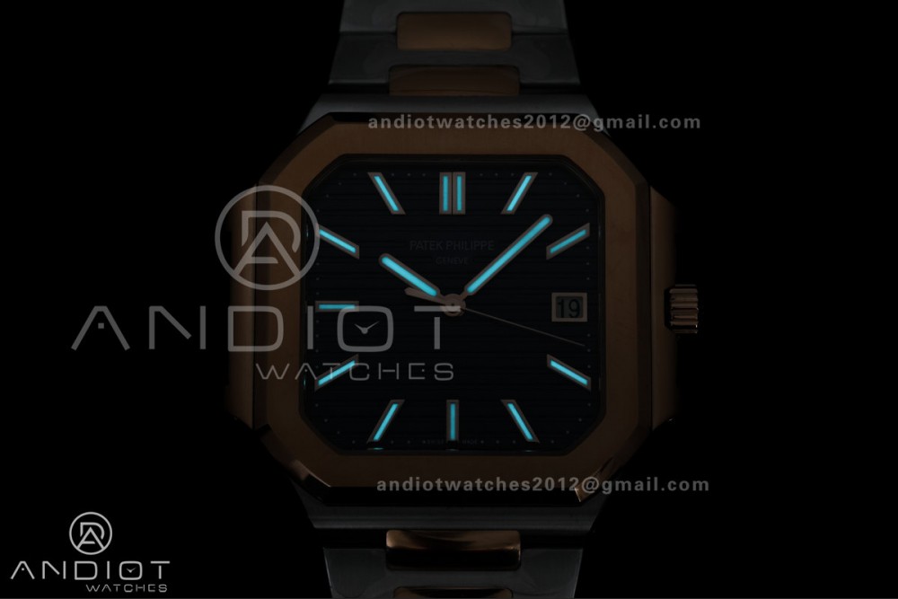 Cubitus 5821/1AR-001 SS PPF Best Edition Blue Dial on YG/SS Bracelet A330 — photo 26