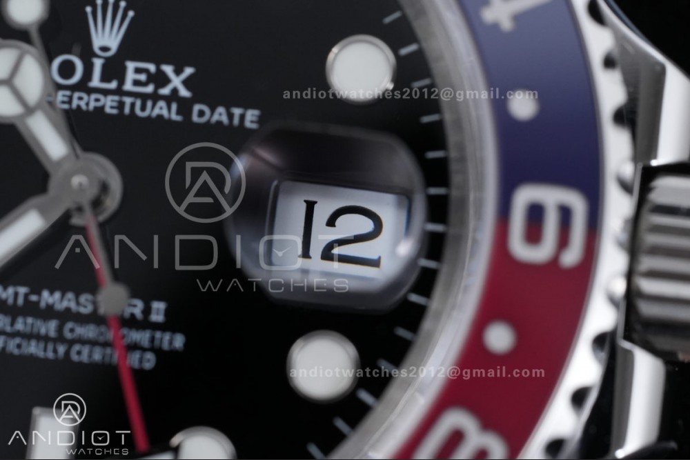 GMT-Master II 126710 BLRO Blue/Red Ceramic VSF Best Edition Pepsi on Jubilee Bracelet DD3285 V4(Free Sprung) — photo 7