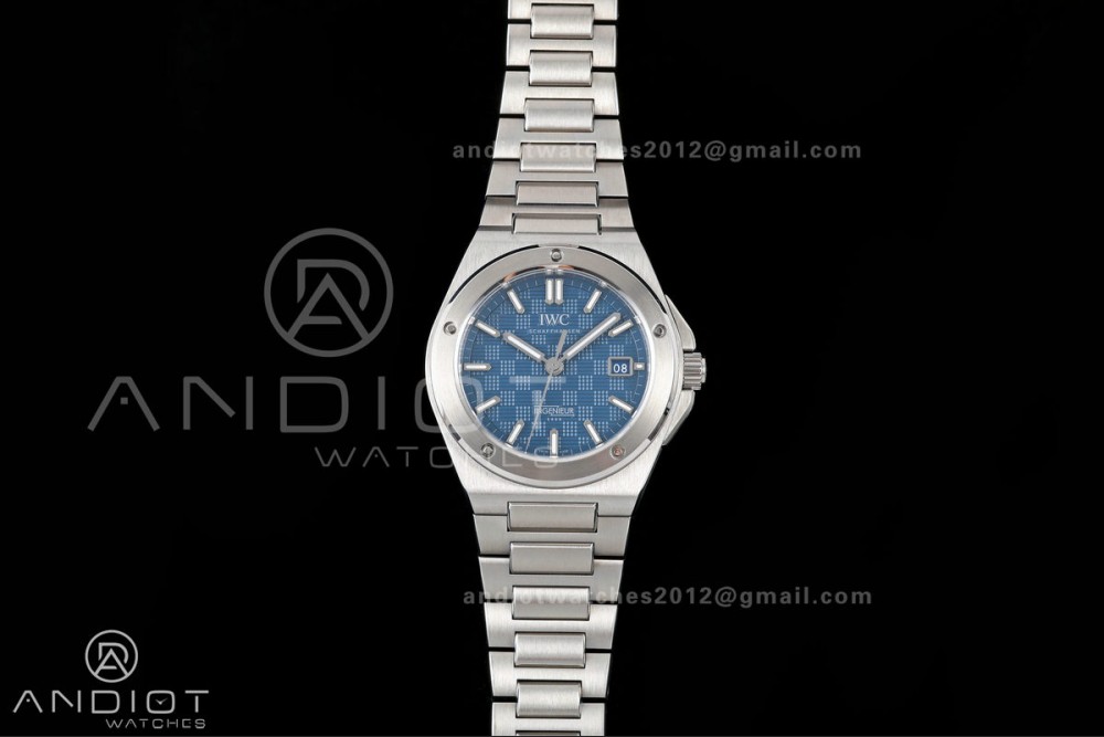 Ingenieur Automatic 40 SS MZF 1:1 Best Edition Blue Dial on SS Bracelet A2892