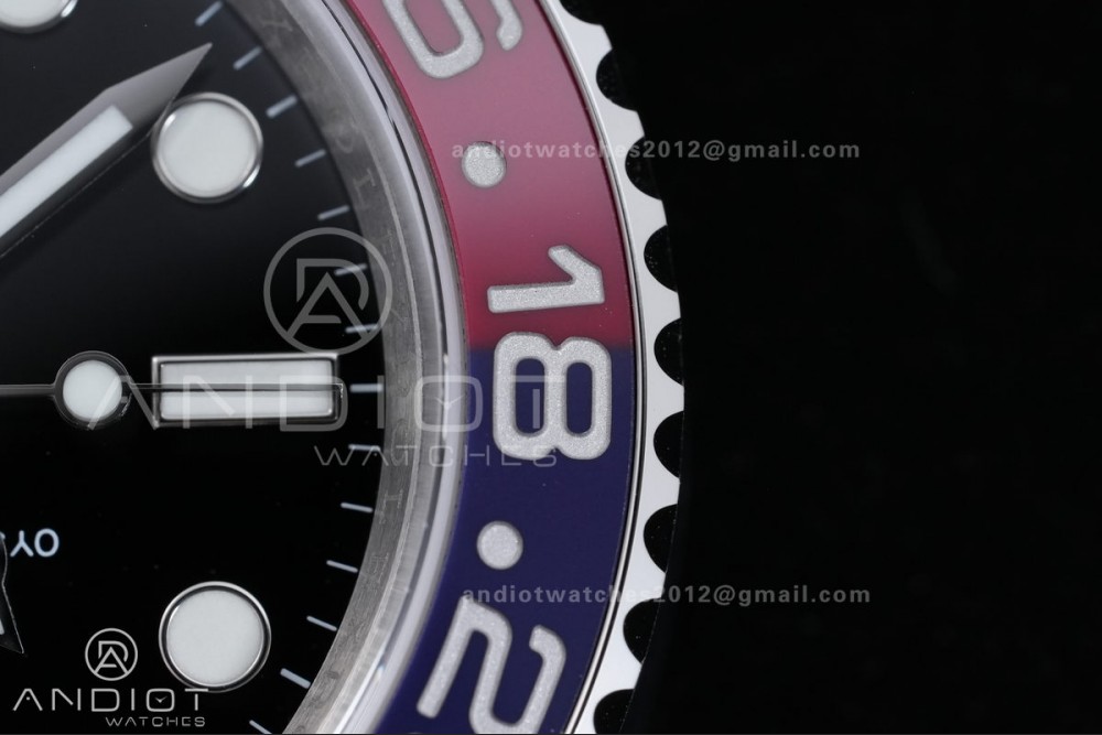 GMT-Master II 126710 BLRO Blue/Red Ceramic VSF Best Edition Pepsi on Jubilee Bracelet DD3285 V4(Free Sprung) — photo 10