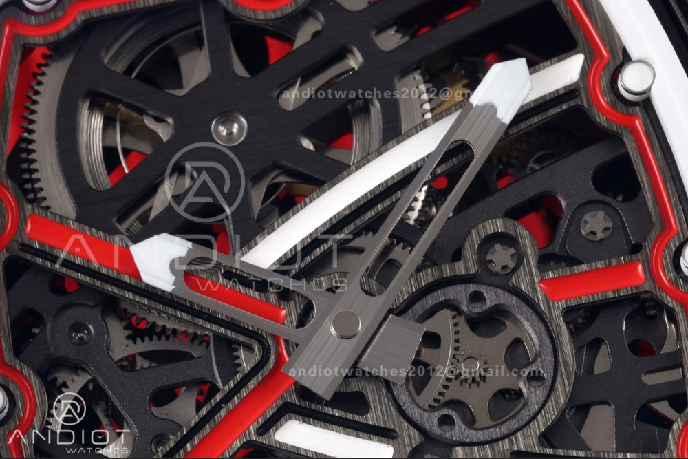 RICH Maker's 1:1 RM67-02 Red NTPT Sebastien Buemi Skeleton Dial CRMA7 Super Clone — photo 5