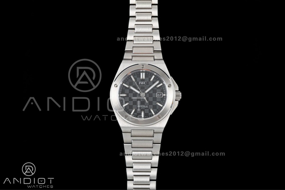 Ingenieur Automatic 40 SS MZF 1:1 Best Edition Black Dial on SS Bracelet A2892