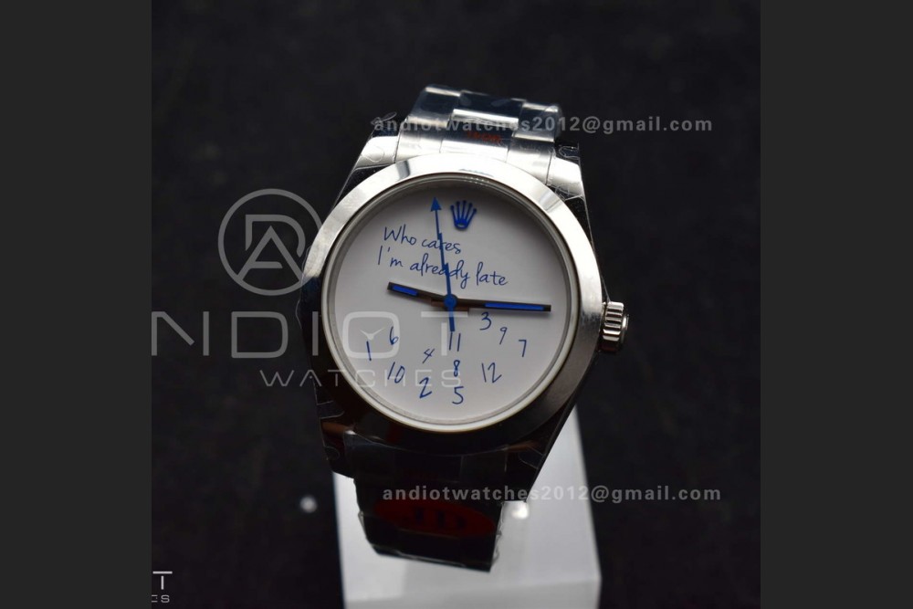Milgauss Who Cares JDF 1:1 Best Edition 904L Steel on SS Bracelet VR3131