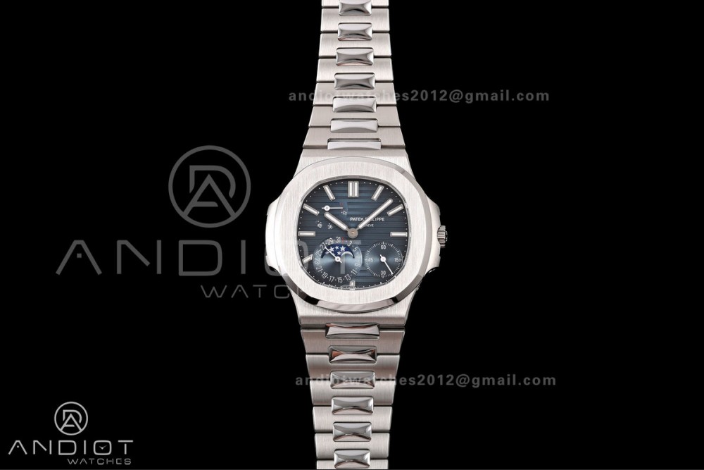 Nautilus 5712 SS WSF 1:1 Best Edition Blue Dial on SS Bracelet JH240 Super Clone
