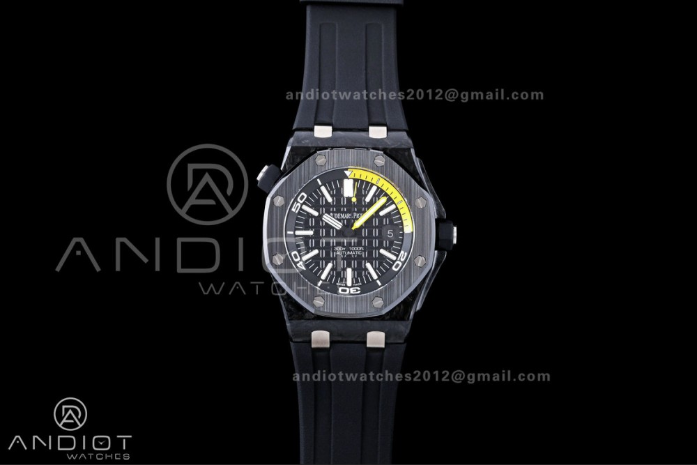 Royal Oak Offshore Diver 15706 Forged Carbon JF 1:1 Best Edition SA3120 Super Clone
