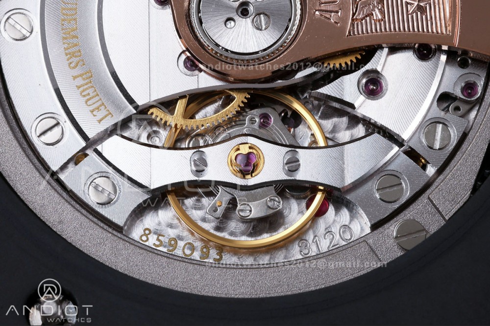 Royal Oak Offshore Diver 15707 Black Ceramic JF 1:1 Best Edition SA3120 Super Clone — photo 12