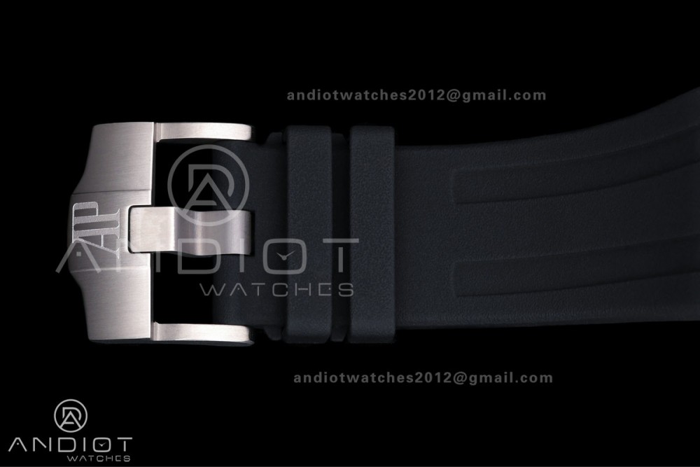 Royal Oak Offshore Diver 15707 Black Ceramic JF 1:1 Best Edition SA3120 Super Clone — photo 18
