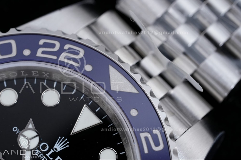 GMT-Master II 126710 BLRO Blue/Red Ceramic VSF Best Edition Pepsi on Jubilee Bracelet DD3285 V4(Free Sprung) — photo 8