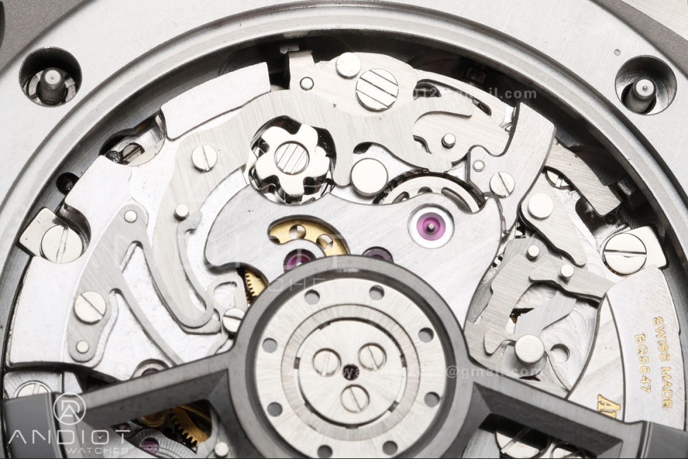 Royal Oak Offshore 43mm 26420so SS DDF 1:1 Best Edition Smoked Dial on Gray Rubber Strap DD4401 Super Clone — photo 12