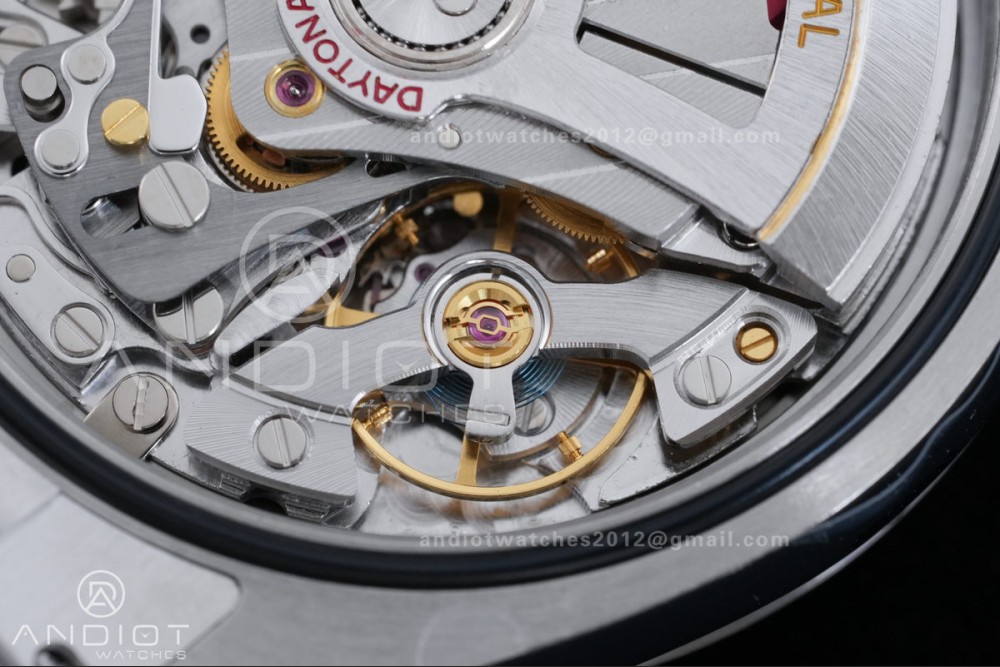Daytona 126500 RWF 1:1 Best Edition White Dial on SS Bracelet JH4131 Free Sprung — photo 11