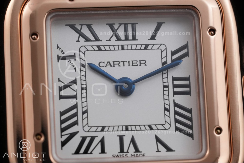 Panthère 22mm BVF 1:1 Best Edition RG White Dial on RG Bracelet Ronda Quartz — photo 4