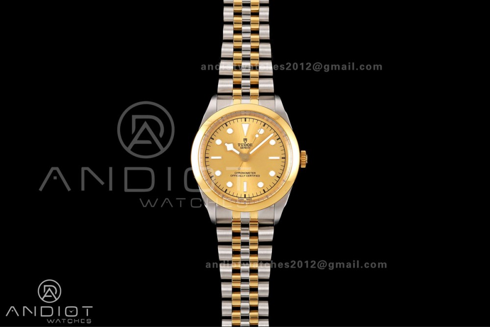 Black Bay One 41 SS/YG HTF 1:1 Best Edition YG Dial on SS/YG Bracelet A26J