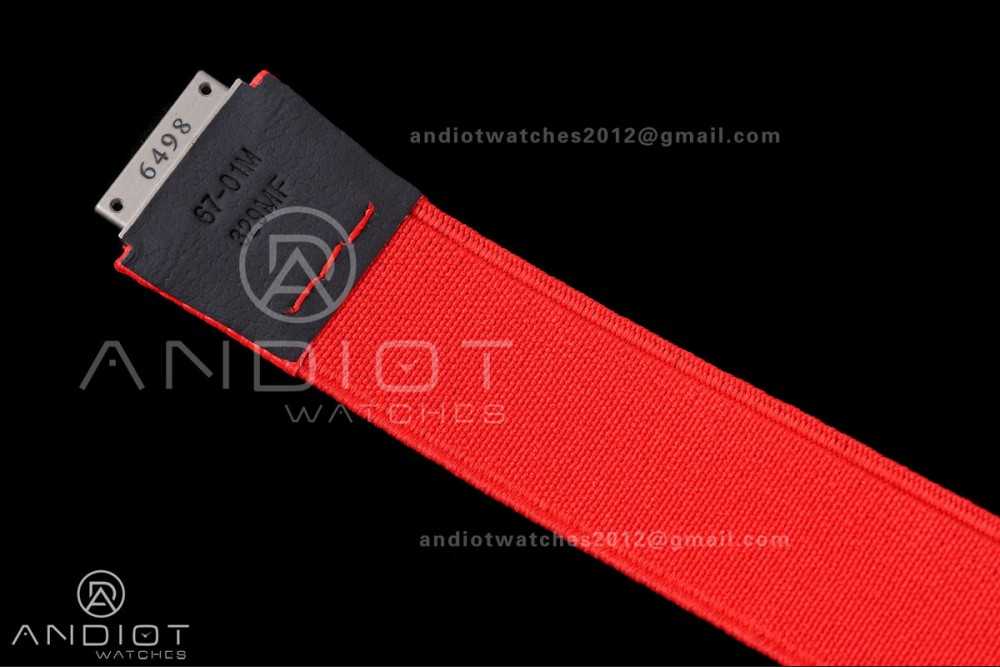 RICH Maker's 1:1 RM67-02 Red NTPT Sebastien Buemi Skeleton Dial CRMA7 Super Clone — photo 19