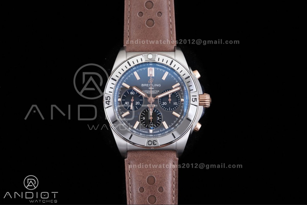 Super Chronomat B01 42MM RG/LE Black/Stk Dial BLF A7750