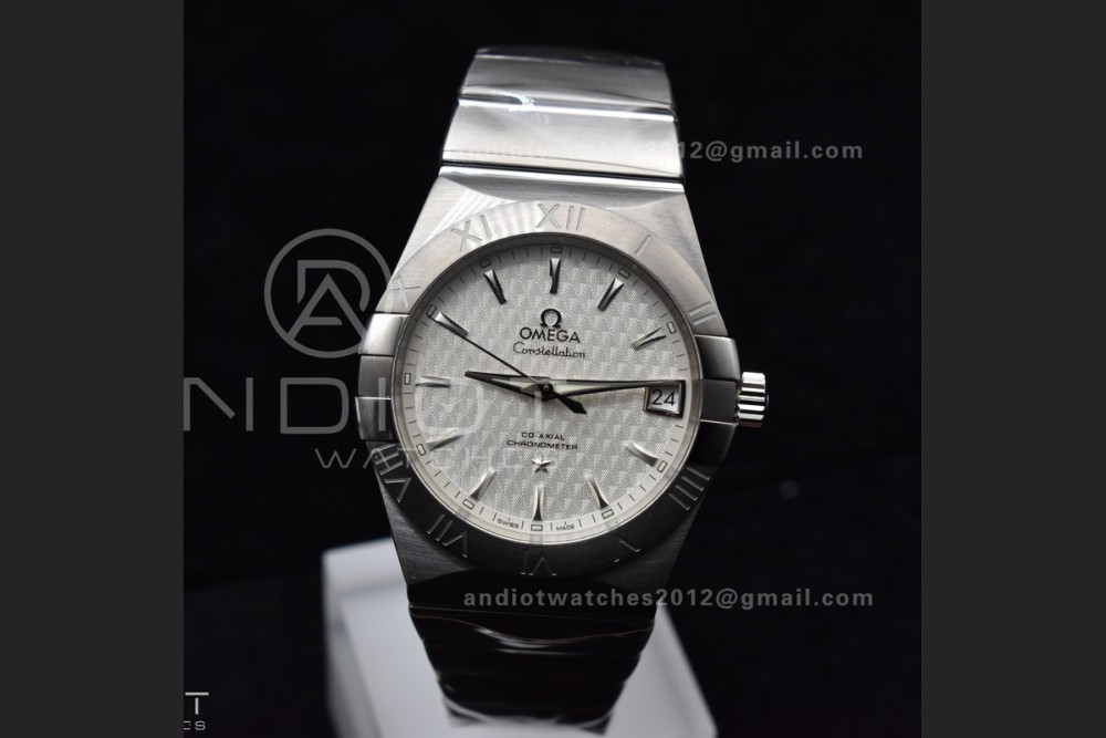 Constellation 39mm SS VSF 1:1 Best Edition White Dial on SS Bracelet A8800