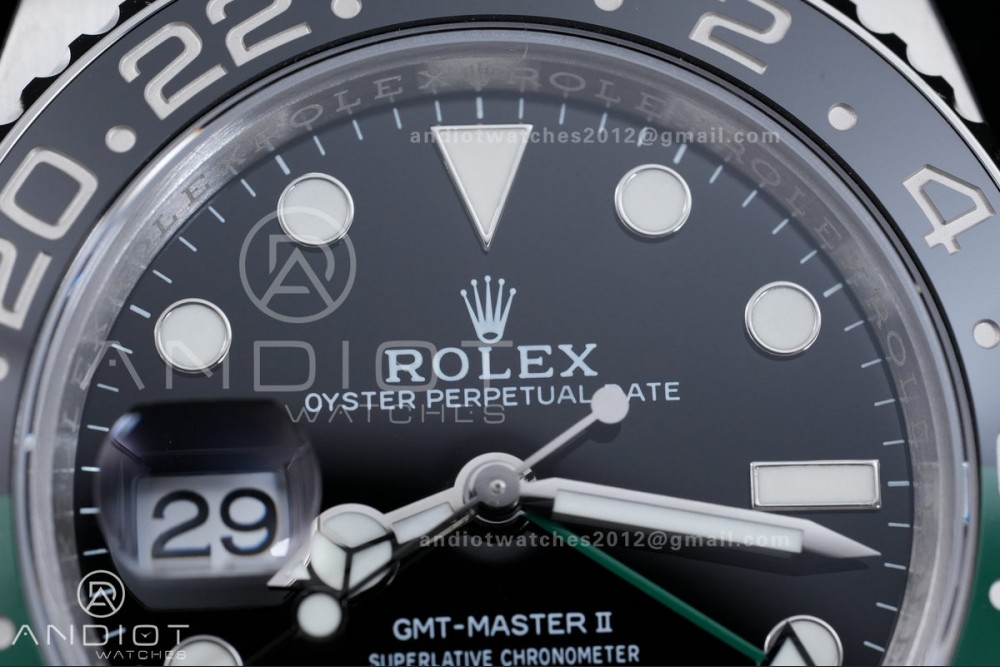 GMT-Master II 126720 VTNR 904L Steel V3 VSF 1:1 Sprite Best Edition Black Dial On Jubilee Bracelet DD3285 V4(Free Sprung) — photo 4