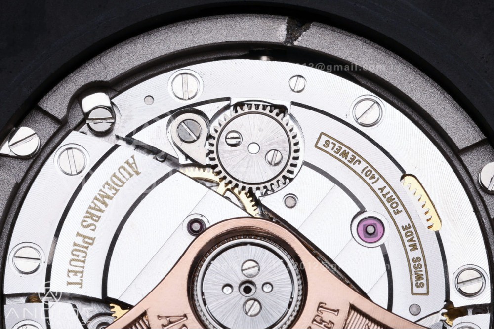 Royal Oak Offshore Diver 15707 Black Ceramic JF 1:1 Best Edition SA3120 Super Clone — photo 13