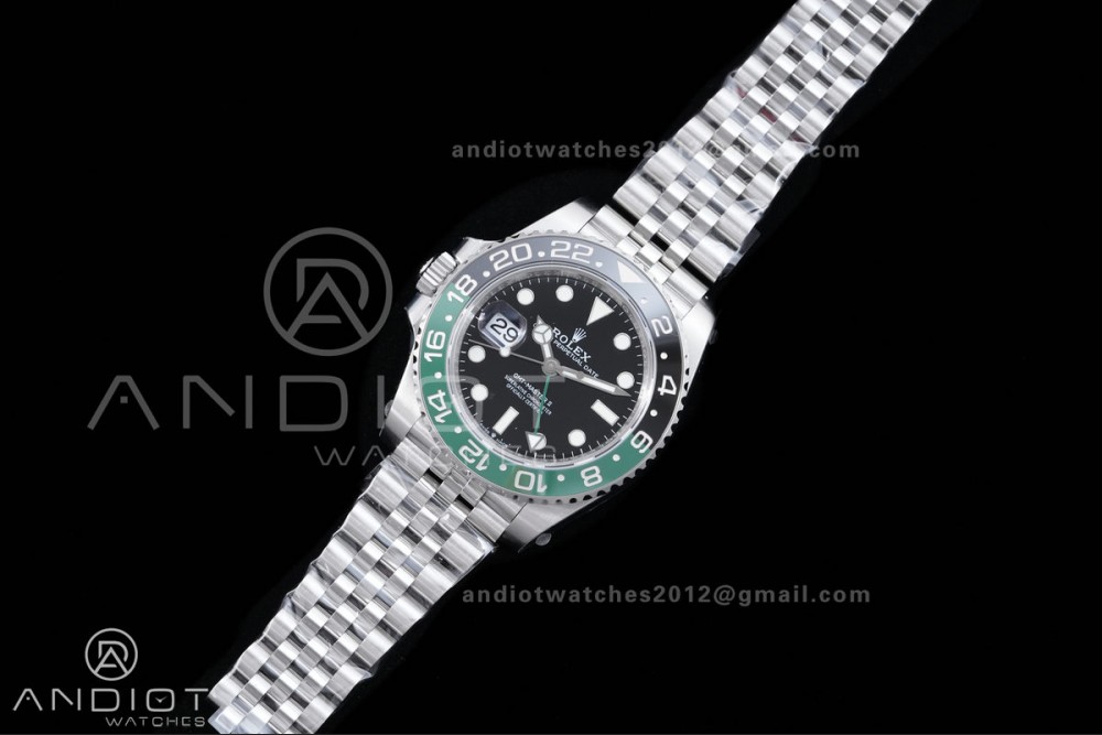 GMT-Master II 126720 VTNR 904L Steel V3 VSF 1:1 Sprite Best Edition Black Dial On Jubilee Bracelet DD3285 V4(Free Sprung) — photo 2