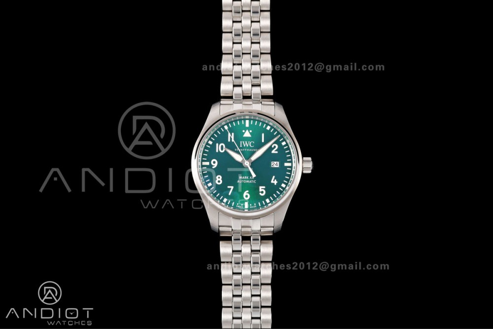 Mark XX MZF 1:1 Best Edition Green Dial on SS Bracelet A2892