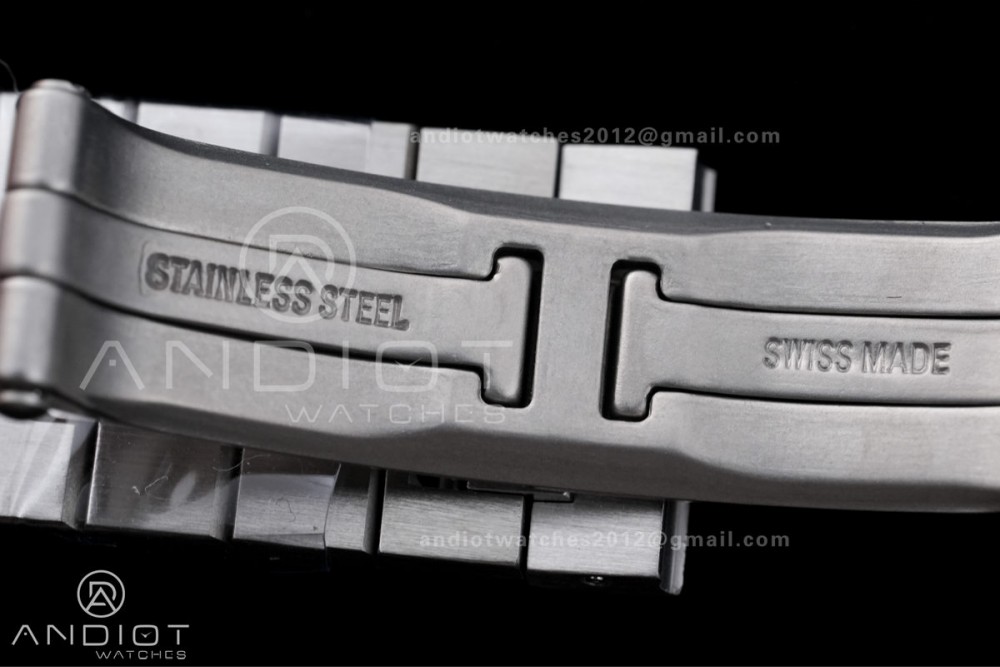 Santos W2SA0033 27x34mm AF 1:1 Best Edition Silver Dial ON SS/RG SmartLinks Bracelet Ronda Quartz — photo 15