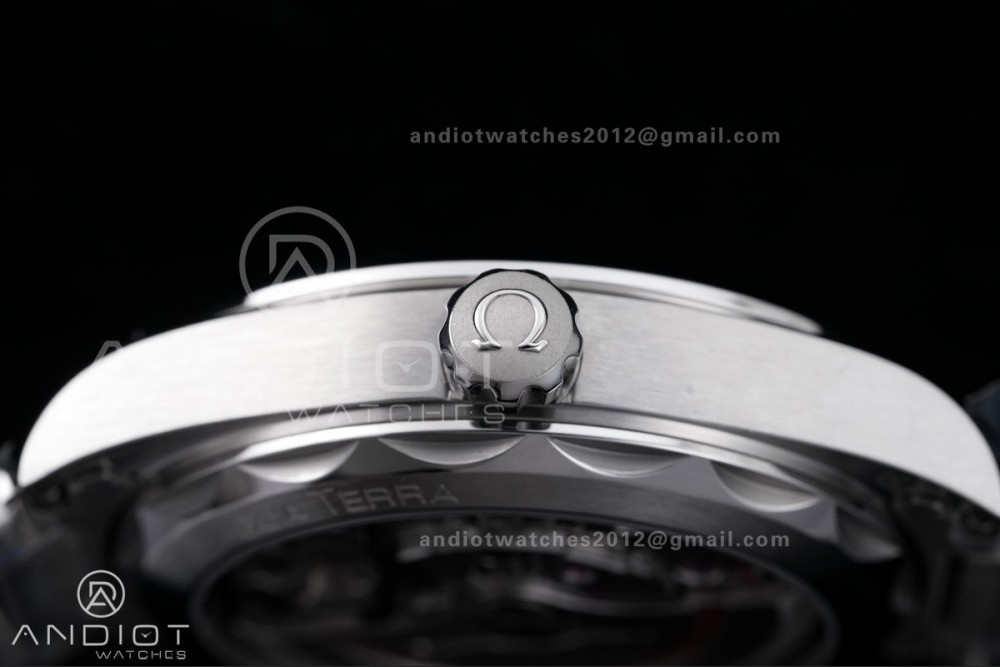 Aqua Terra 150M Master Chronometers VSF 1:1 Best Edition White Dial Orange Hand on SS Bracelet A8900 Super Clone — photo 13