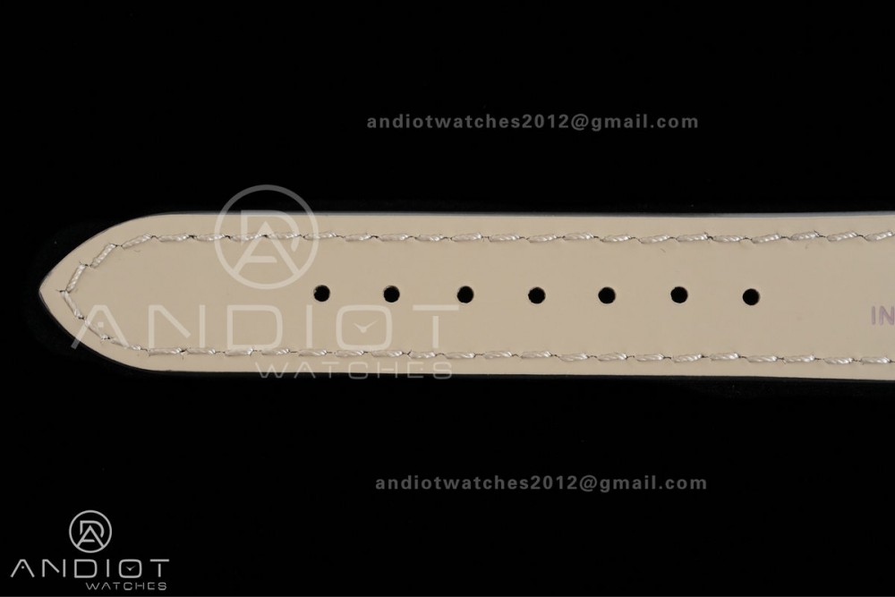 Santos Dumont 38mm RG F1F Best Edition Silver Dial on Black Leather Strap Quartz — photo 16
