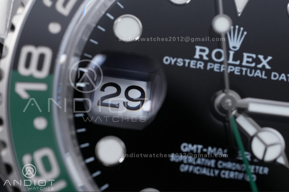 GMT-Master II 126720 VTNR 904L Steel V3 VSF 1:1 Sprite Best Edition Black Dial On Jubilee Bracelet DD3285 V4(Free Sprung) — photo 10