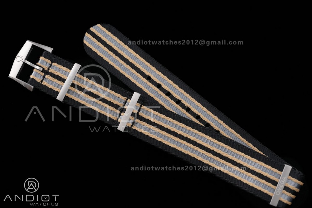 Seamaster 300 "No Time to Die" Limited Edition ORF 1:1 Best Edition on Titanium Mesh Bracelet OR8806 Super Clone — photo 25