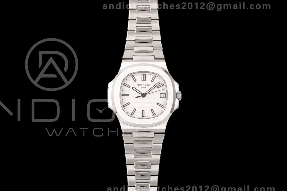 Nautilus 5711 SS AGF 1:1 Best Edition White Dial on SS Bracelet DPB330 Super Clone